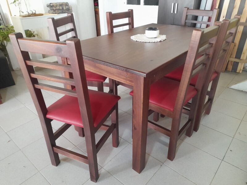 Mesa pino macizo - Imagen 4