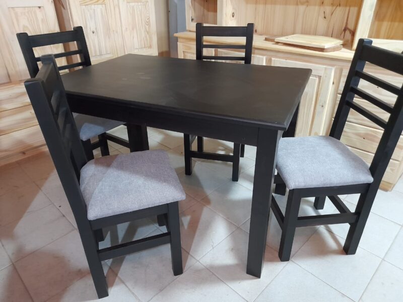 Mesa pino macizo - Imagen 2